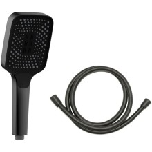 Душевой комплект Vincea VSFW-321MT1MB 315x210 мм, с термостатом, черный матовый