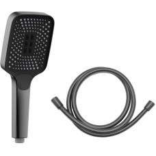 Душевой комплект Vincea VSFW-321MT1GM 315x210 мм, с термостатом, вороненая сталь