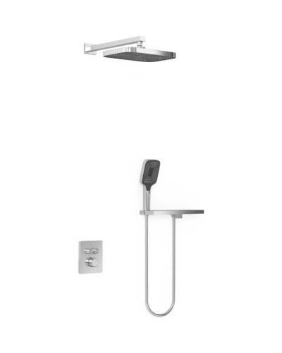 Душевой комплект Vincea VSFW-321MT1RCH 315x210 мм, с термостатом, хром