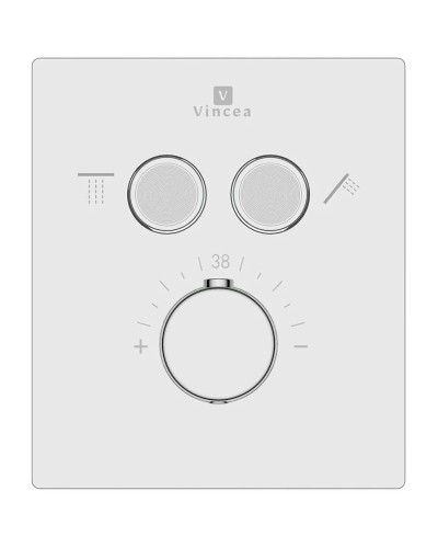 Душевой комплект Vincea VSFW-321MT1RCH 315x210 мм, с термостатом, хром