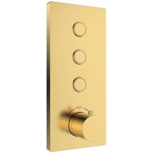 Душевой комплект Vincea VSFW-433T1BG 315x210 мм, с термостатом, золотой матовый