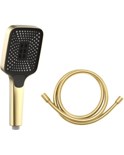 Душевой комплект Vincea VSFW-433T1BG 315x210 мм, с термостатом, золотой матовый