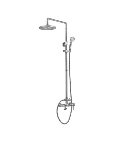 Душевая система ZorG Antic A 201DS-SL Серебро