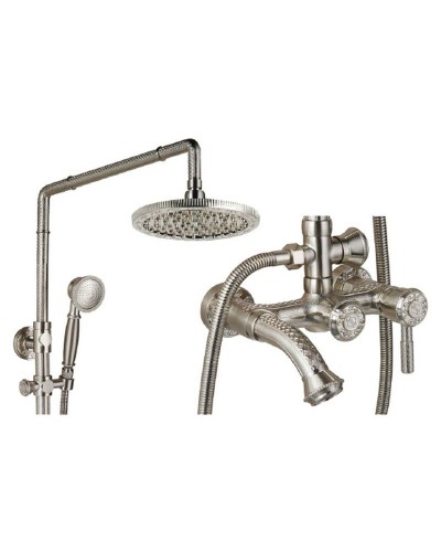 Душевая система ZorG Antic A 201DS-SL Серебро