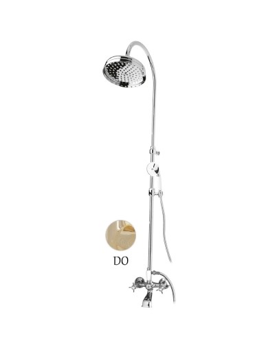 Душевая колонна золото 24 карат Cezares Lord LORD-CVD-03/24-Bi