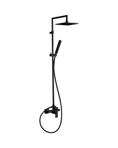 Душевая система Cezares Porta-CD-NOP Черная матовая