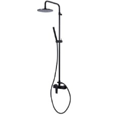 Душевая система Cezares Nautic NAUTIC-CD-NOP Черная матовая