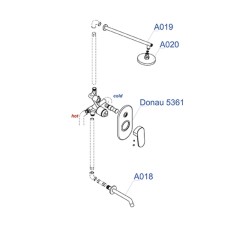Набор для ванны WasserKRAFT А13020