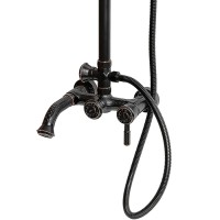 Душевая система Milacio Vitoria MC.101.BBR Черная бронза