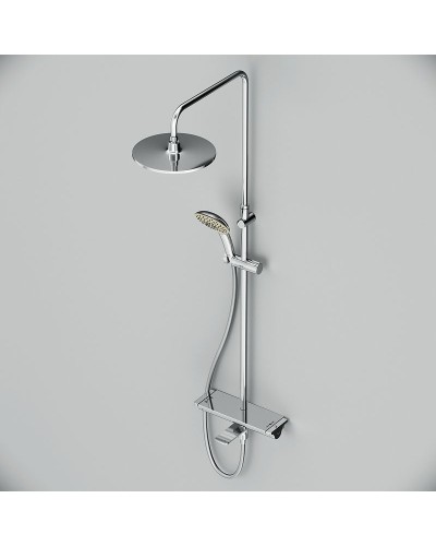 Душевая система AM.PM Spirit V2.0 F0770A500 с термостатом Хром