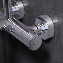 Душевая система AM.PM Spirit V2.0 F0770A510 с термостатом Хром