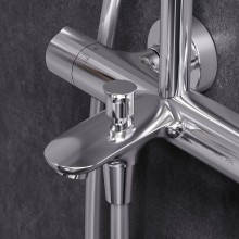 Душевая система AM.PM Gem F0790510 с термостатом Хром