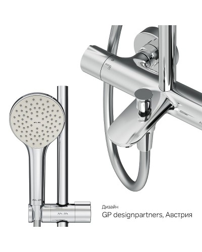 Душевая система AM.PM Gem F0790510 с термостатом Хром