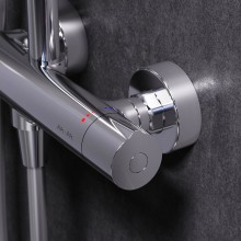 Душевая система AM.PM Gem F0790410 с термостатом Хром