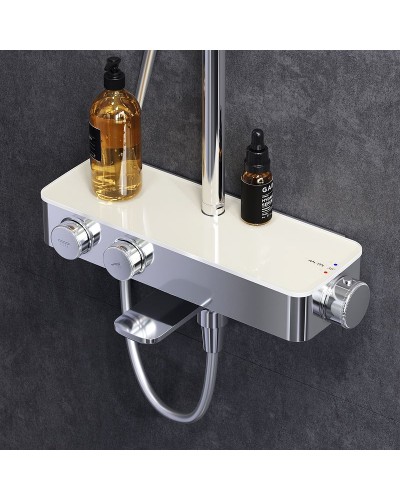 Душевая система AM.PM Inspire 2.0 F0750A500 с термостатом Хром