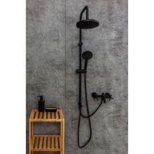 Душевая система Orange Mia M34-933b Черная