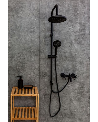 Душевая система Orange Mia M34-933b Черная