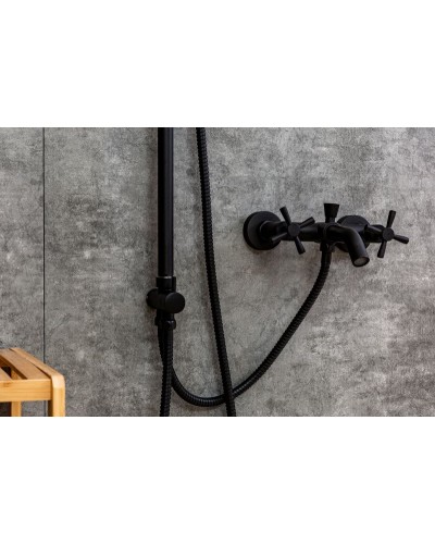 Душевая система Orange Mia M34-933b Черная