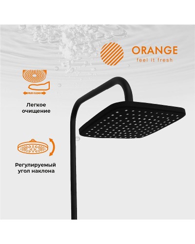 Душевая система Orange Aristo M19-944b Черная
