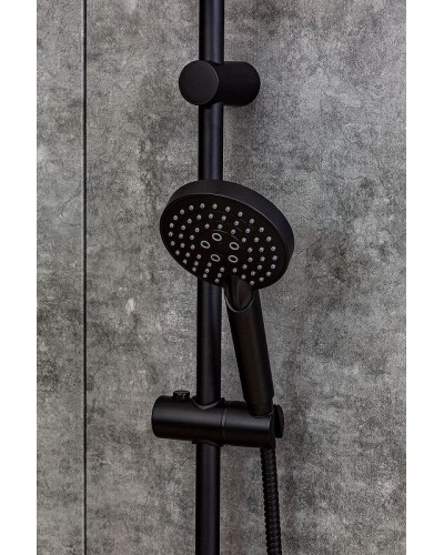 Душевая система Orange Mia M34-922b Черная