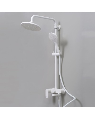 Душевая система WasserKRAFT Mindel A18501 Белая матовая