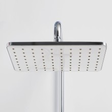 Душевая система WasserKRAFT Thermo A11301 с термостатом Хром Белая