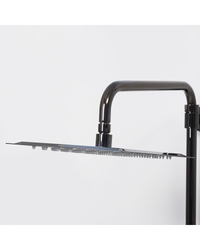 Душевая система WasserKRAFT Glan A16701 Черная глянцевая