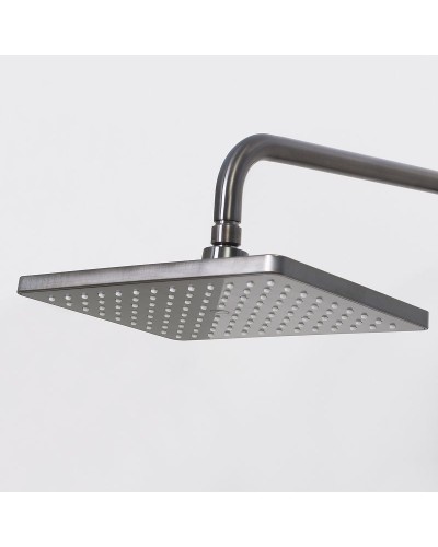 Душевая система WasserKRAFT Wiese A18401 Оружейная сталь