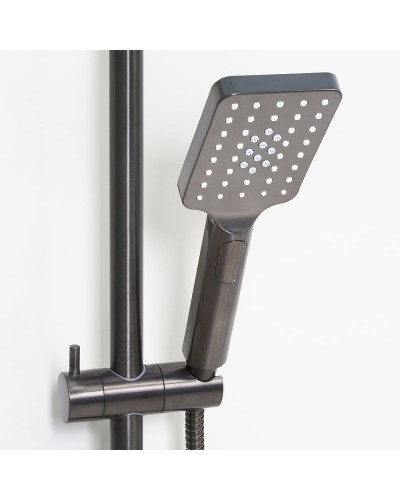 Душевая система WasserKRAFT Wiese A18401 Оружейная сталь