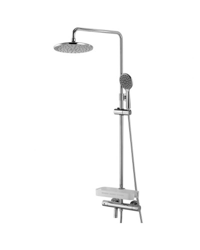 Душевая система Lemark Tropic LM7010C с термостатом Хром