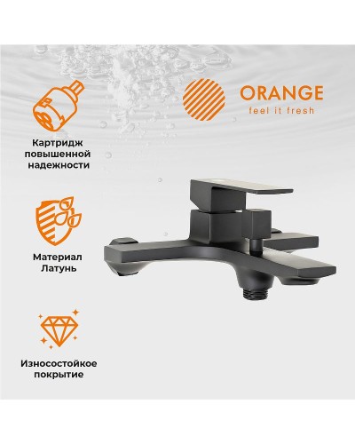 Душевая система Orange M04-944b Черная