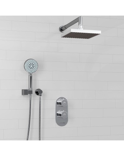Душевая система WasserKRAFT Berkel A16028 Thermo с термостатом Хром