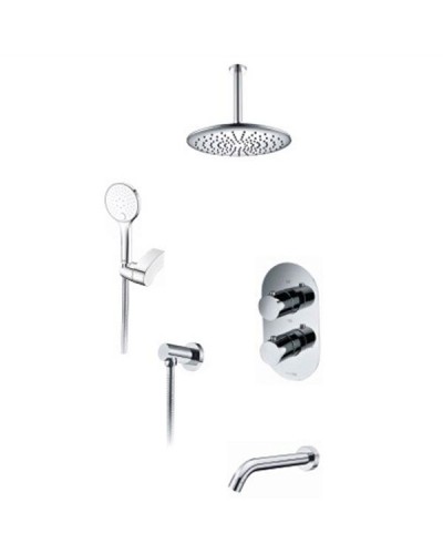 Душевая система WasserKRAFT Berkel A174868 Thermo с термостатом Хром