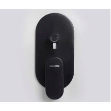 Душевая система WasserKRAFT Elbe A16777 Черная матовая