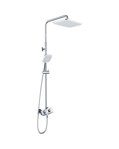 Душевая система Kludi Cockpit Explorer 8005005-00 с термостатом Хром