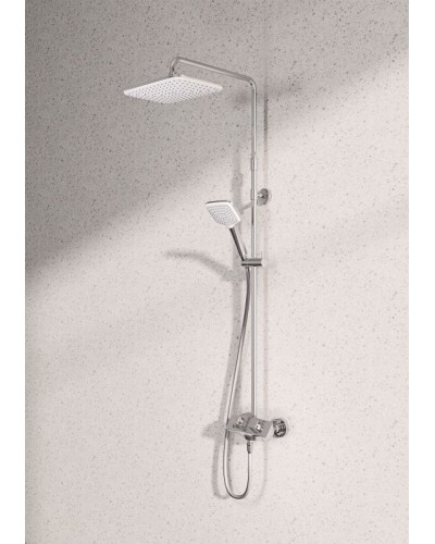 Душевая система Kludi Cockpit Explorer 8005005-00 с термостатом Хром