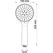 Душевая система WasserKRAFT Aller A14131 Хром