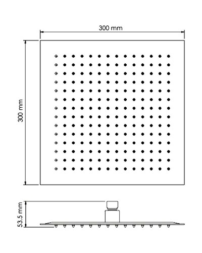 Душевая система WasserKRAFT Aller A12118 Хром