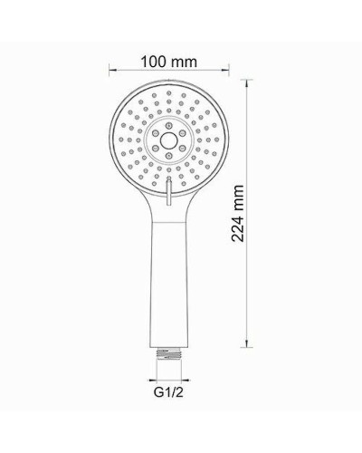 Душевая система WasserKRAFT Main A14129 Хром