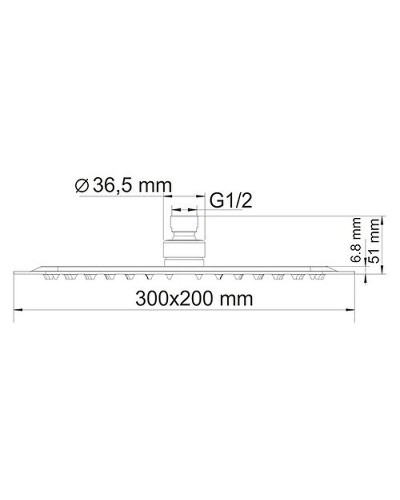 Душевая система WasserKRAFT Main A16169 Хром