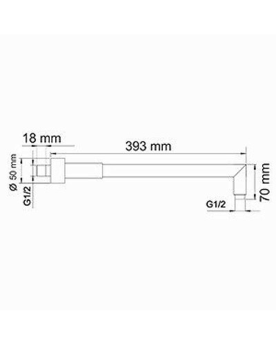 Душевая система WasserKRAFT Main A16169 Хром