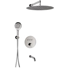 Душевая система WasserKRAFT Dinkel A175817 с термостатом Хром