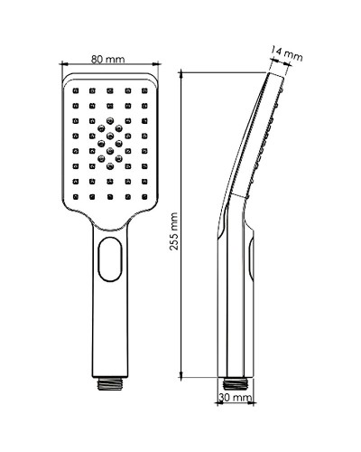 Душевая система WasserKRAFT Alme A16590 Хром