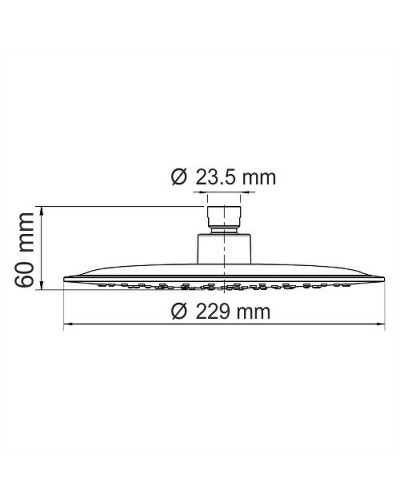 Душевая система WasserKRAFT Isar A12314 Темная бронза