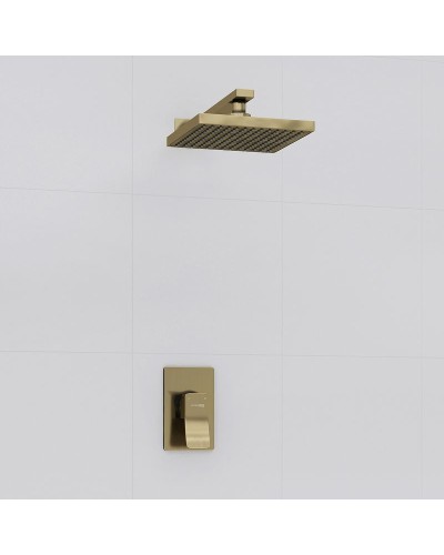 Душевая система WasserKRAFT Exter A12610 Светлая бронза