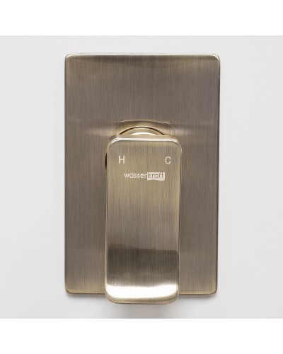 Душевая система WasserKRAFT Exter A12610 Светлая бронза