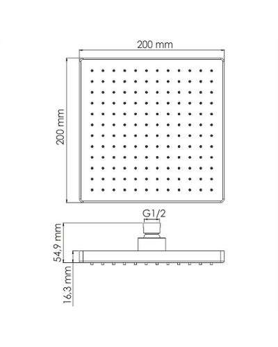 Душевая система WasserKRAFT Exter A12610 Светлая бронза