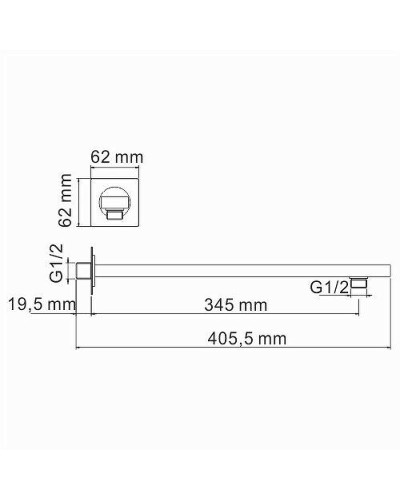 Душевая система WasserKRAFT Exter A12610 Светлая бронза