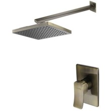 Душевая система WasserKRAFT Exter A12610 Светлая бронза