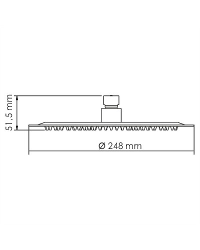 Душевая система WasserKRAFT Wern A12497 Хром